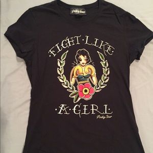 Fight Like a Girl t-shirt